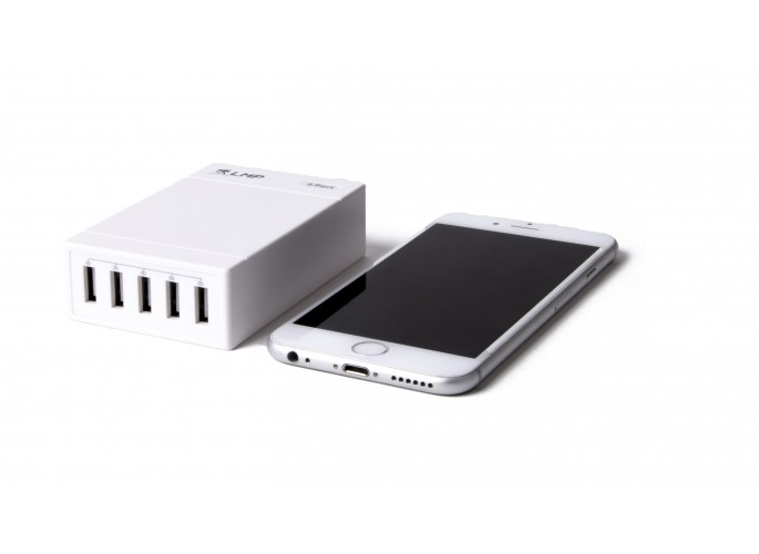 LMP SmartCharger, USB 5 port charger for iPhone, iPad, etc.