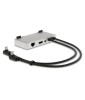 LMP USB-C Attach Dock ProStand 4K, USB-C, 3x USB 3.0, HDMI, Mini-DP, Gigabit, 2x USB-C, silver