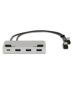 LMP USB-C Attach Dock ProStand 4K, USB-C, 3x USB 3.0, HDMI, Mini-DP, Gigabit, 2x USB-C, silver