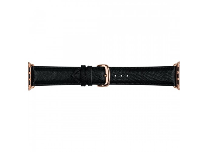 dbramante1928 Madrid - Watch Strap 38/40mm - Night Black