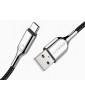 Cygnett Armoured 2.0 USB-C to USB-A  (3A/60W ) Cable 1M- Black