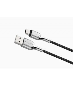 Cygnett Armoured 2.0 USB-C to USB-A  (3A/60W ) Cable 2M- Black
