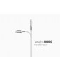 Cygnett Armoured 2.0 USB-C to USB-A  (3A/60W) Cable 2M -White
