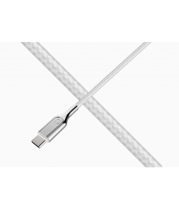Cygnett Armoured 2.0 USB-C to USB-A  (3A/60W) Cable 2M -White