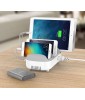Maclocks Compulocks 10 Port USB Multiple Tablet Charging Station with EU Plugs - White