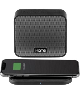 iHome iBTW88 Portable Bluetooth Speaker with Wireless Fast Charger User