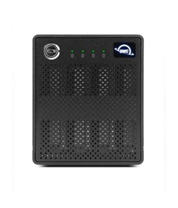 OWC 0TB ThunderBay 4 mini Professional Grade 4-Drive 2.5" Enclosure Thunderbolt 3 For Mac and Win PC (2 x TB3 Ports) .with Softraid RAID 0/1/4/5/1+0