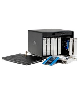 OWC 0TB ThunderBay 8 RAID Ready 8-Bay External Storage Enclosure with 2x TB3 Ports - with Softraid (RAID 0/1/4/5/1+0)