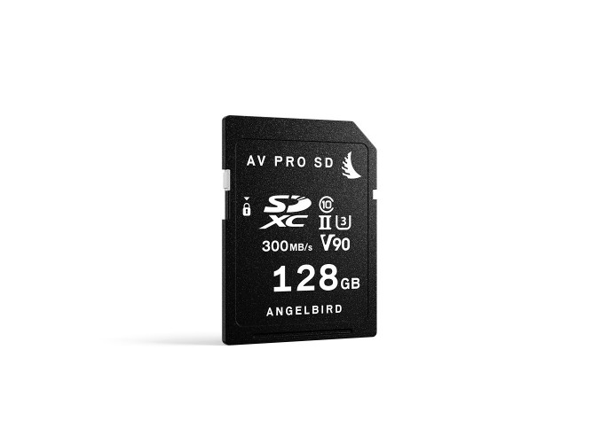 AngelBird Tarjeta de memoria UHS II SDXC V90 de 128 GB para grabar vídeo/foto Full HD, 4K+ y RAW *Nuevo