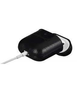 dbramante1928 Copenhagen - AirPods full grain leather case - Black