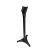 Maclocks Compulocks Höhenverstellbar VESA Mount Security Bodenständer - 45-Grad-Display Bodenständer - Schwarz
