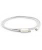 LMP Mini-DisplayPort to DisplayPort cable, Mini-DP to DP monitor, white, 1.8 m
